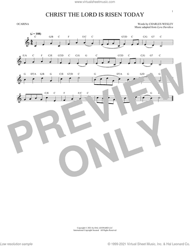 Christ The Lord Is Risen Today (arr. Cris Gale)