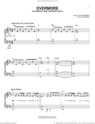 Evermore (from Beauty And The Beast)