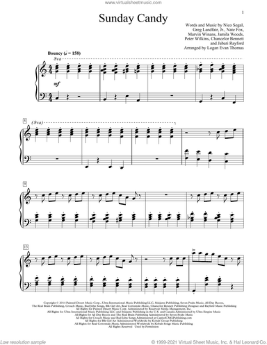 Sunday Candy (arr. Logan Evan Thomas)