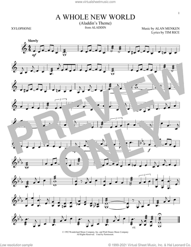 A Whole New World (from Aladdin)