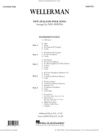 Wellerman (arr. Paul Murtha) (COMPLETE)