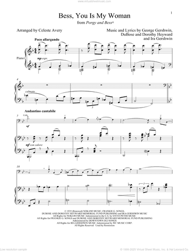 Bess, You Is My Woman (from Porgy and Bess)