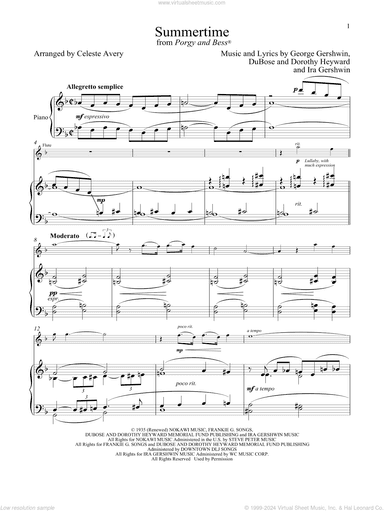 Summertime (from Porgy and Bess)