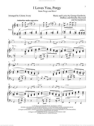 I Loves You, Porgy (from Porgy and Bess)