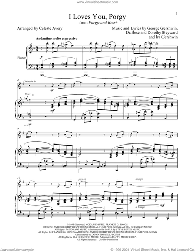 I Loves You, Porgy (from Porgy and Bess)
