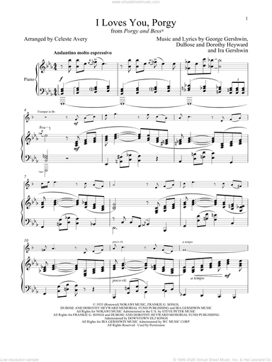 I Loves You, Porgy (from Porgy and Bess)