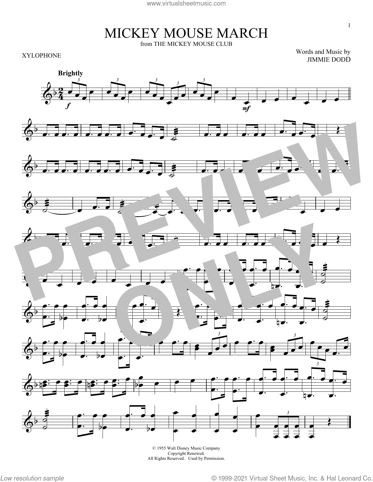 Mickey Mouse March (from The Mickey Mouse Club)
