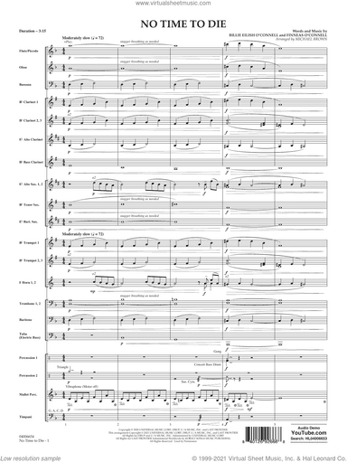 No Time to Die (from No Time To Die) (arr. Michael Brown)