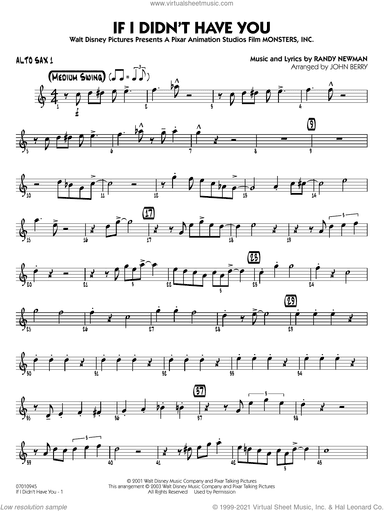 If I Didn't Have You (arr. John Berry)