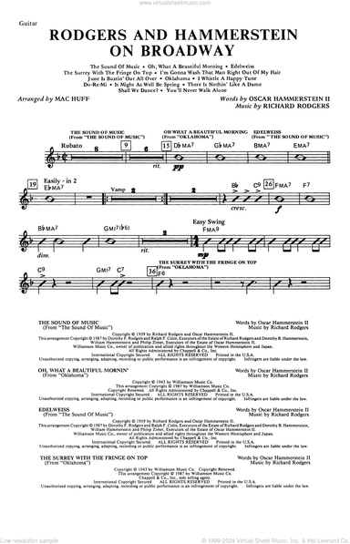 Rodgers and Hammerstein on Broadway (Medley) (arr. Mac Huff)