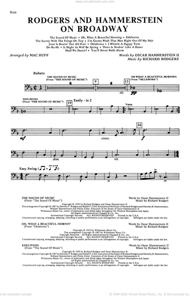 Rodgers and Hammerstein on Broadway (Medley) (arr. Mac Huff)