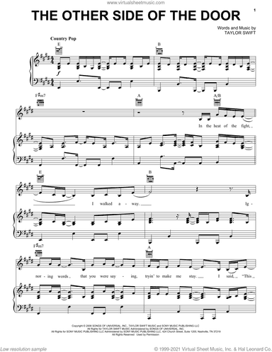 The Other Side Of The Door (Taylor's Version)