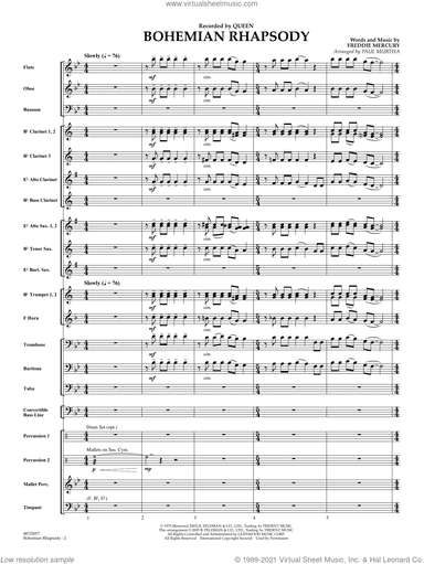 Bohemian Rhapsody (arr. Paul Murtha) (COMPLETE)
