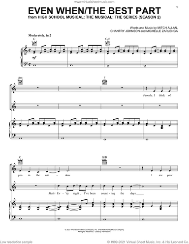 Even When/The Best Part (from High School Musical: The Musical: The Series)