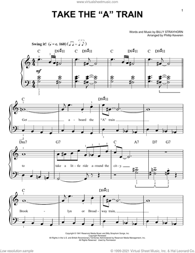Take The "A" Train (arr. Phillip Keveren)