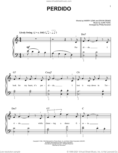 Perdido (arr. Phillip Keveren)