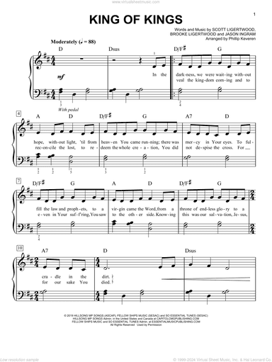 King Of Kings (arr. Phillip Keveren)