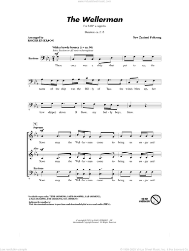 The Wellerman (arr. Roger Emerson)