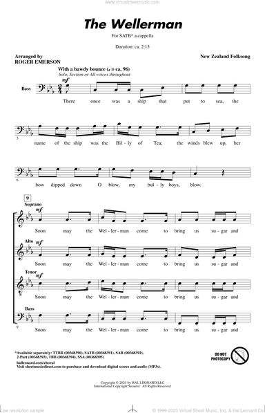The Wellerman (arr. Roger Emerson)