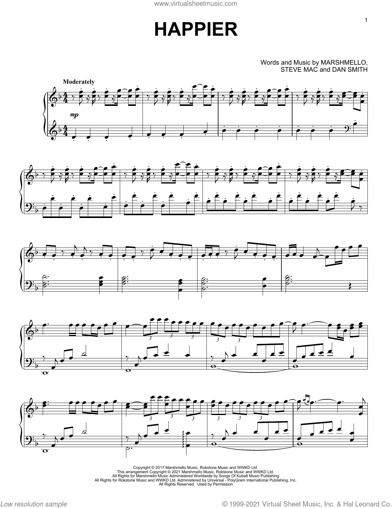 Happier [Classical version]
