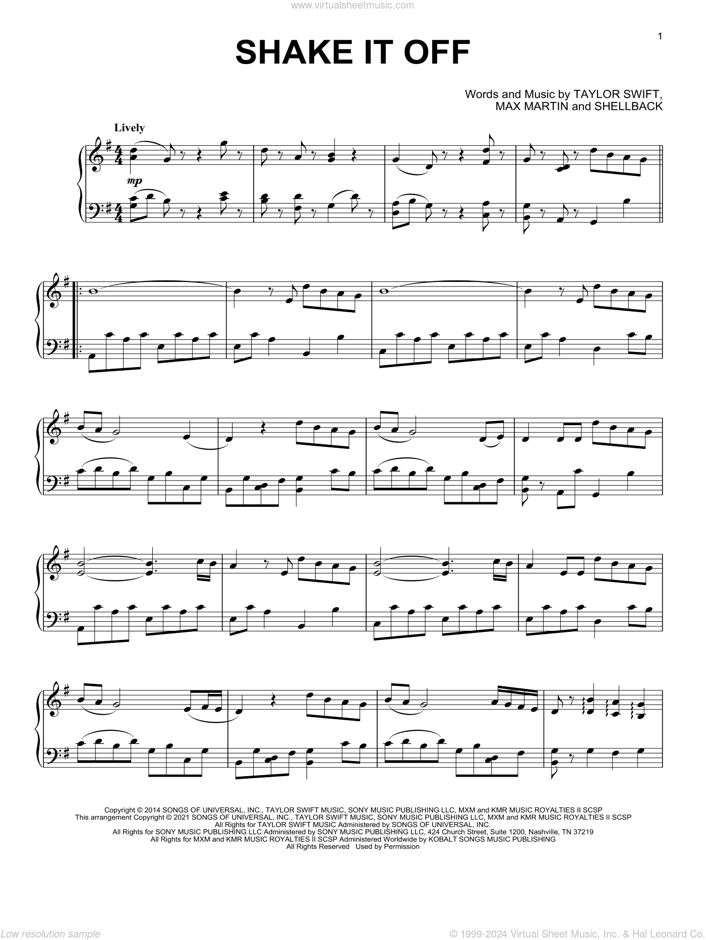 Shake It Off [Classical version]