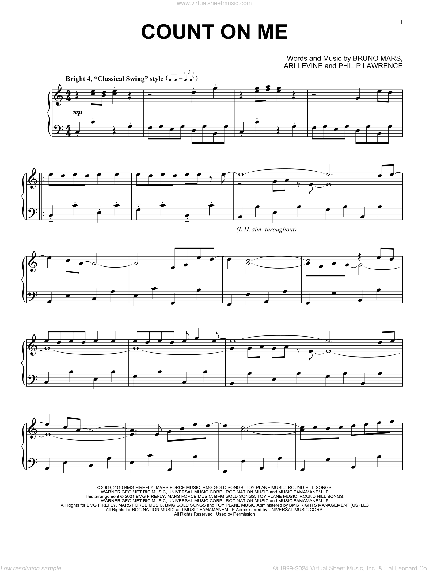 Count On Me [Classical version]