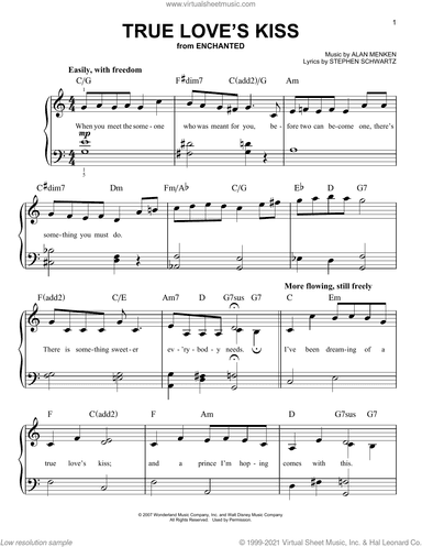 True Love's Kiss (from Enchanted)
