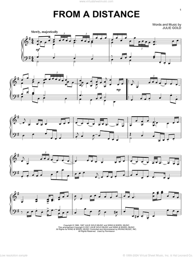 From A Distance [Classical version]