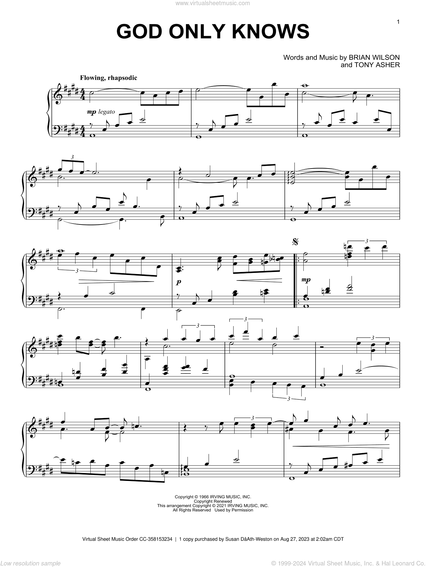 God Only Knows [Classical version]