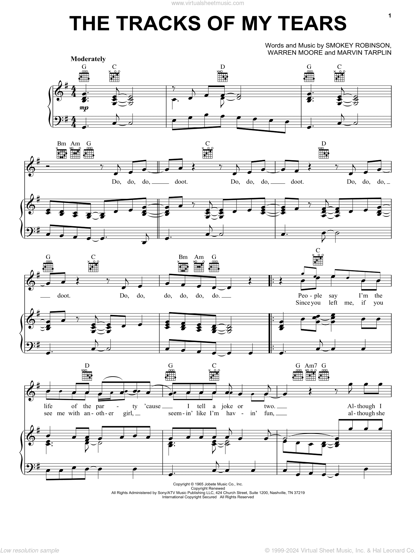 The Tracks Of My Tears