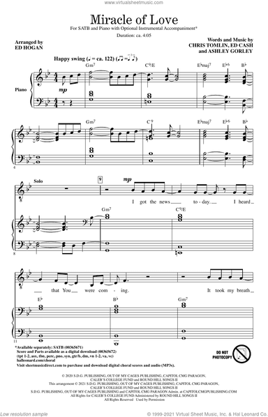 Miracle Of Love (arr. Ed Hogan)