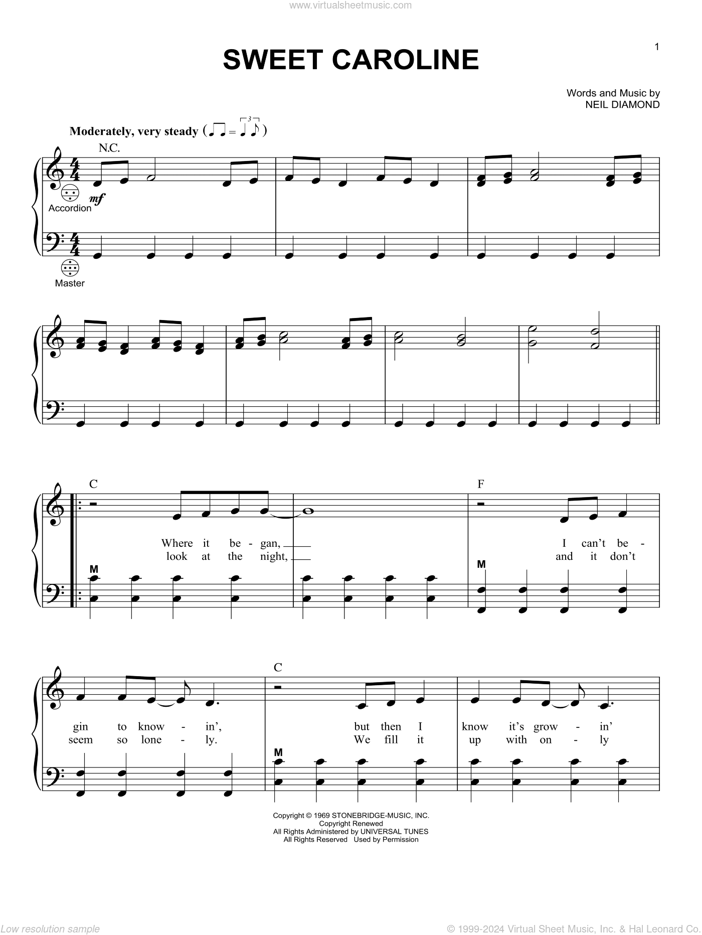 Sweet Caroline