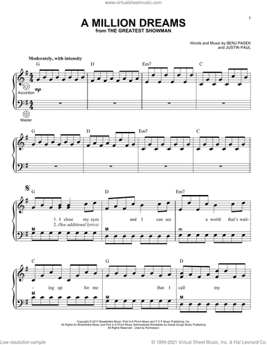 A Million Dreams (from The Greatest Showman)