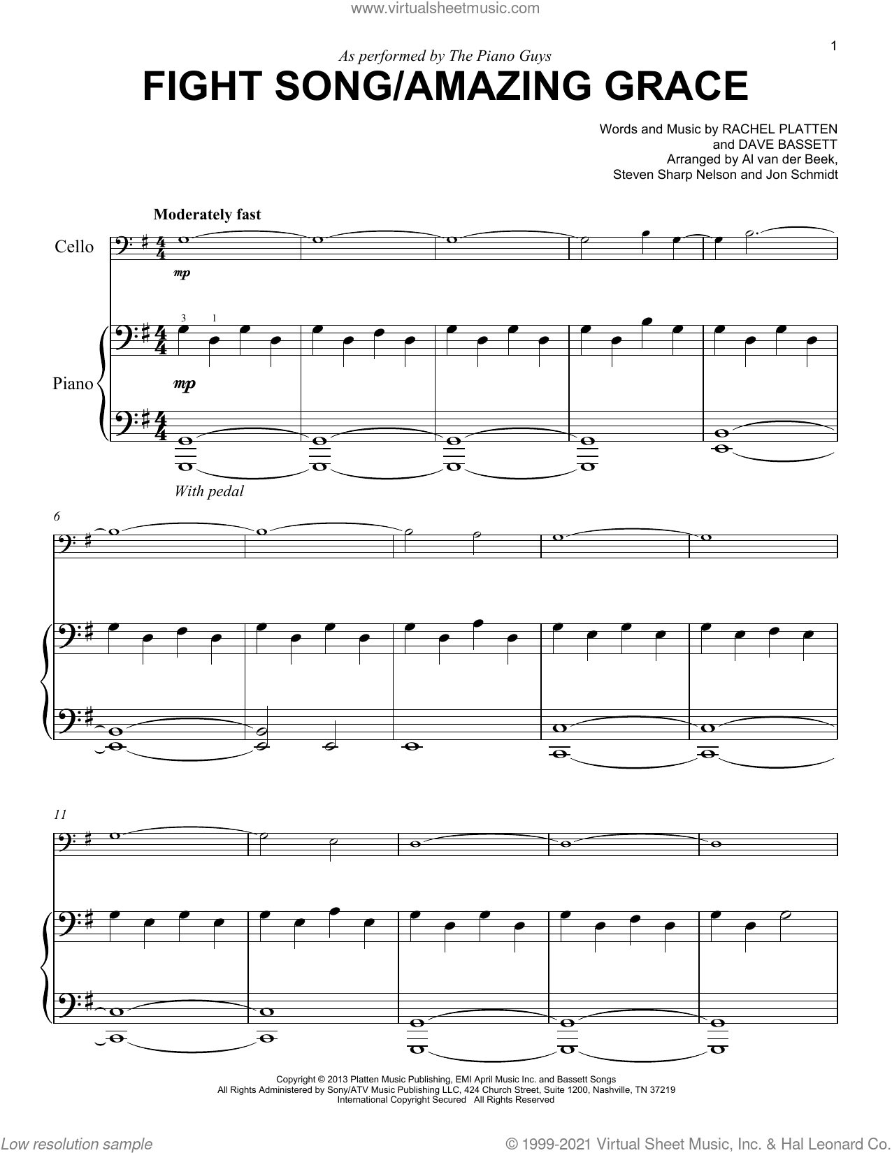 Fight Song/Amazing Grace