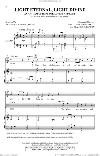 Light Eternal, Light Divine (An Anthem Of Hope For Advent And Lent)