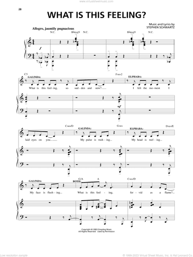 What Is This Feeling? (from Wicked)