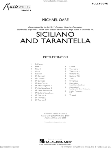 Siciliano and Tarantella (COMPLETE)