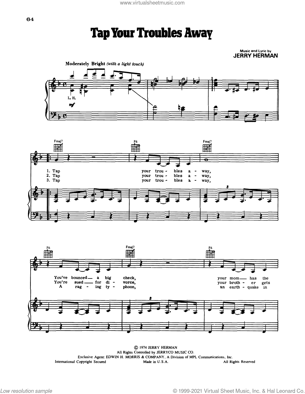 Tap Your Troubles Away (from Mack and Mabel)