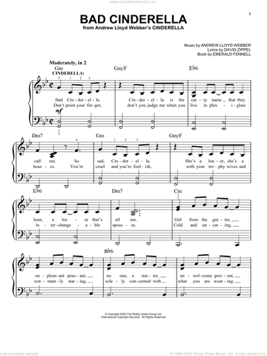 Bad Cinderella (from Andrew Lloyd Webber's Cinderella)