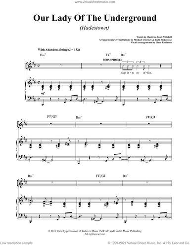 Our Lady Of The Underground (from Hadestown)