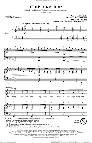 Christmastime (arr. Joseph M. Martin)