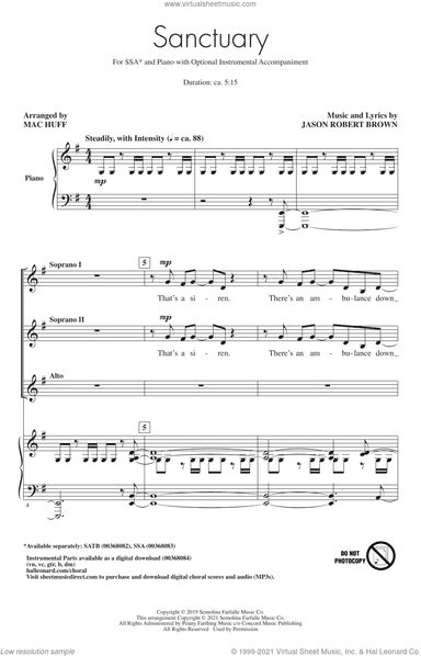 Sanctuary (arr. Mac Huff)