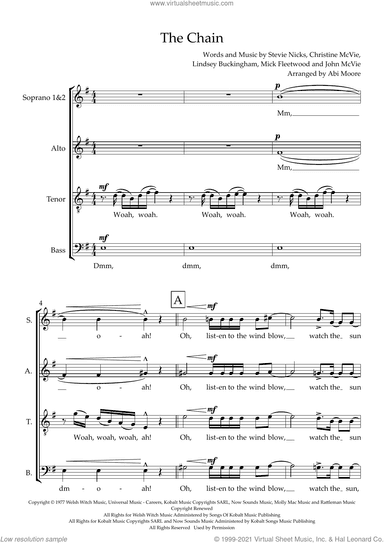 The Chain (arr. Abi Moore)