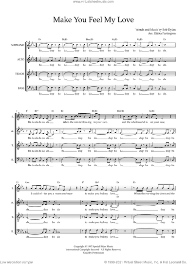 Make You Feel My Love (arr. Gitika Partington)