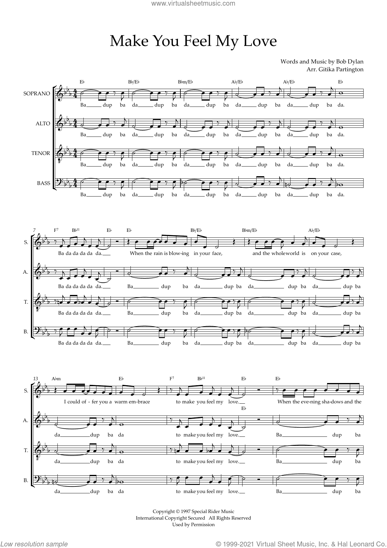 Make You Feel My Love (arr. Gitika Partington)