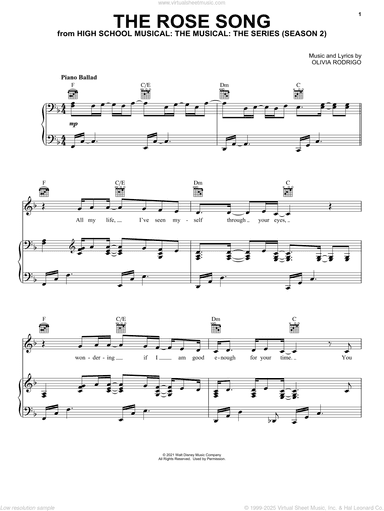 The Rose Song (from High School Musical: The Musical: The Series)
