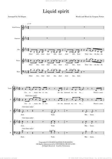 Liquid Spirit (arr. Val Regan)