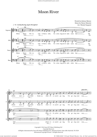 Moon River (arr. Wendy Sergeant)