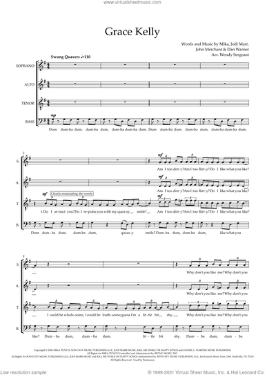 Grace Kelly (arr. Wendy Sergeant)