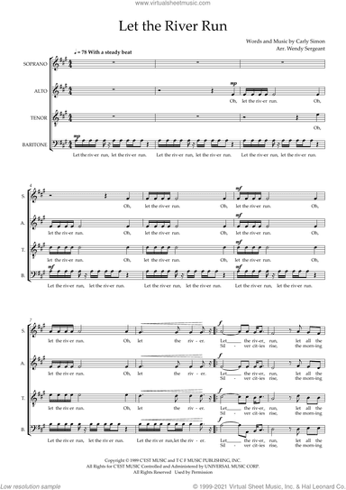 Let the River Run (arr. Wendy Sergeant)